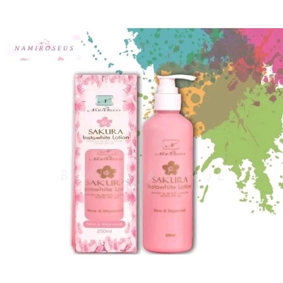 The Unbranded Brand Other - Namiroseus Sakura Instawhite Body Lotion W/SPF 60 –250ml~NEW/SEALED
